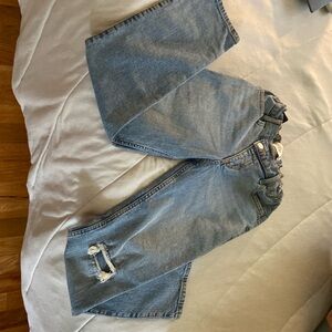 Abercrombie Kids (high rise straight). Light Blue. Size 11/12